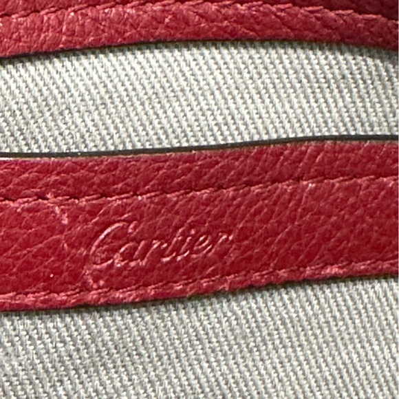 Cartier C de Cartier Tote – Burgundy Grained Calfskin – 2016 - Picture 13 of 16